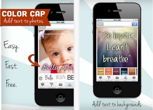 5 aplicaciones para agregar texto y burbujas de texto a las imagenes #iOS 2
