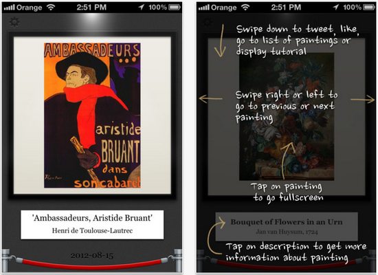Daily Art,aplicación móvil que diariamente te muestra arte en tu smartphone #iOS #Android 1