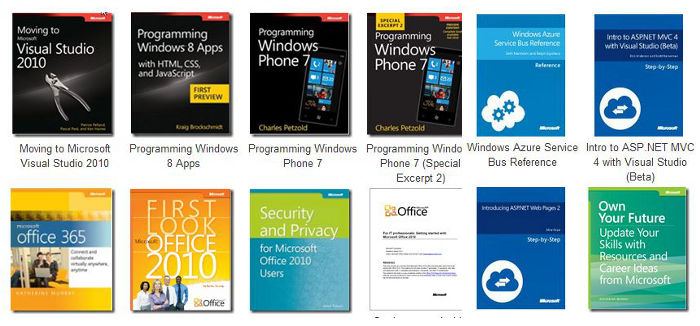 Más de 80 libros gratuitos directamente de Microsoft 1