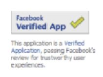 Aplicaciones de Facebook con el emblema de Verificadas, nunca fueron verificadas 1