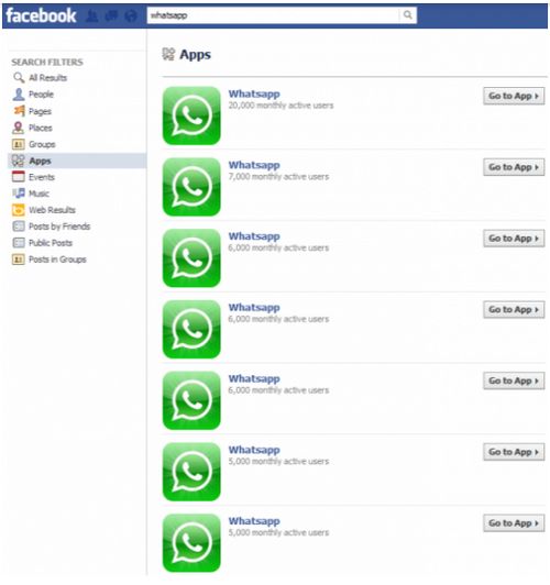 Cuidado con mensajes recomendando la aplicación Whatsapp de Facebook 1