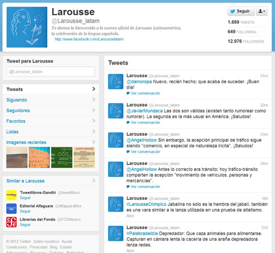 ¿Dudas con la ortografía? Mandale un tweet a Larousse Latinoamérica 2