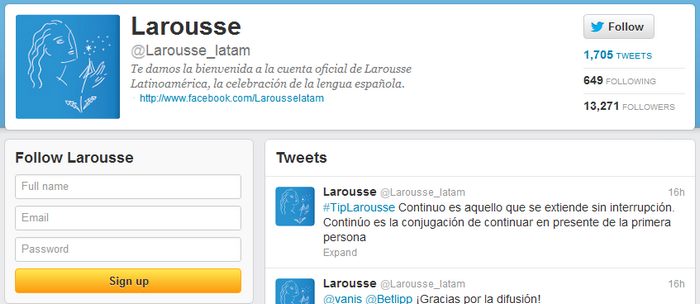 ¿Dudas con la ortografía? Mandale un tweet a Larousse Latinoamérica 1