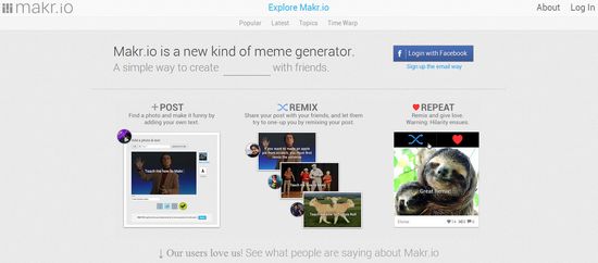 Makr, generador de Memes 1