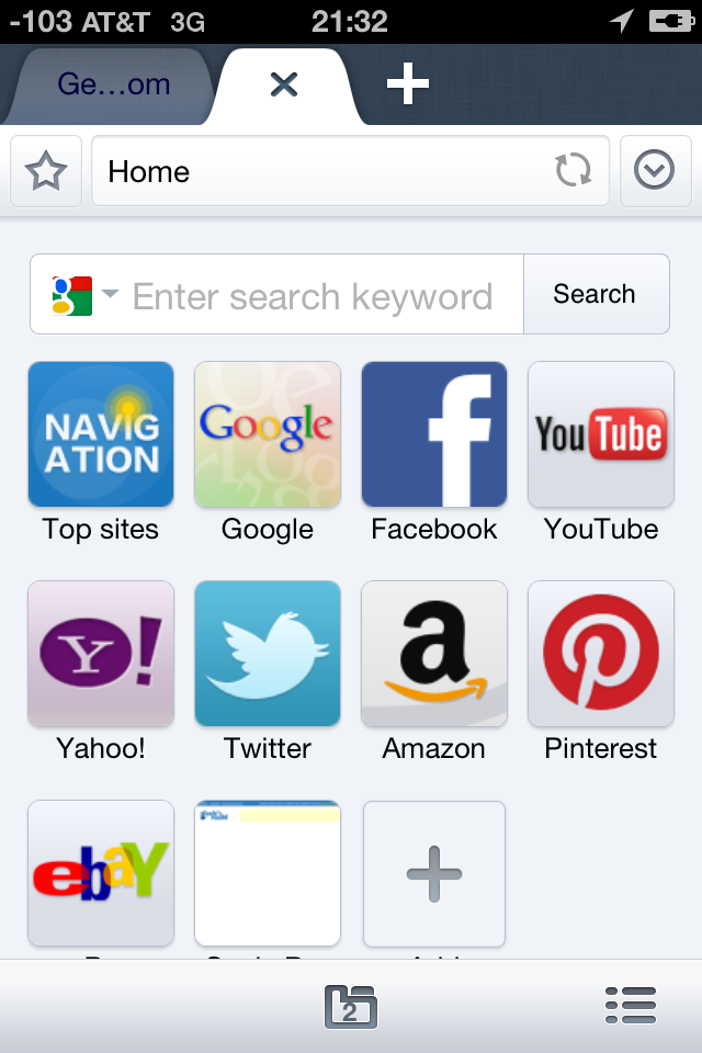 Maxthon lanza una versión de su navegador para iPhone 2