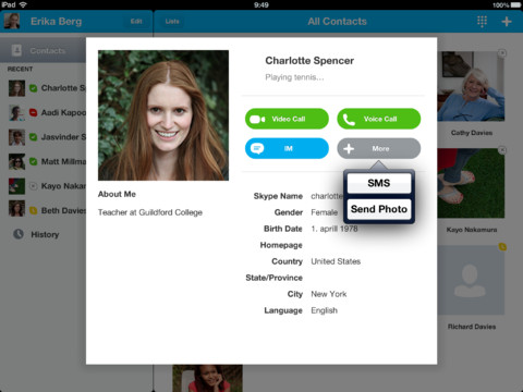 Skype actualiza su app para #iOS: permite compartir imágenes y consume menos batería 1