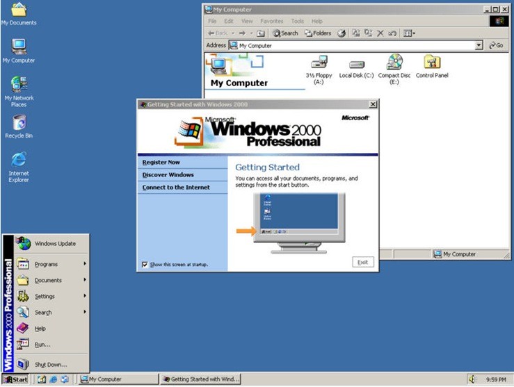 La evolución de la interfaz de usuario de Windows, desde la versión 1 hasta Windows 8 6
