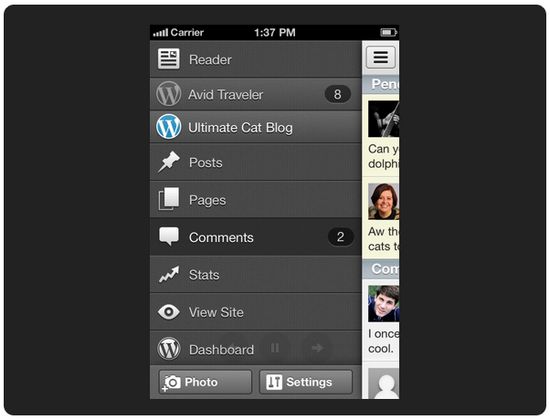 Wordpress lanza una nueva versión totalmente renovada para iOS 2