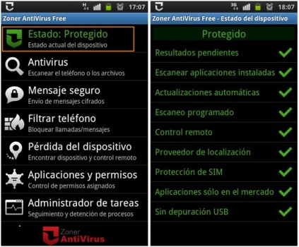 Las 5 Mejores Apps Antivirus y de Seguridad para Android Gratuitas en Español 1