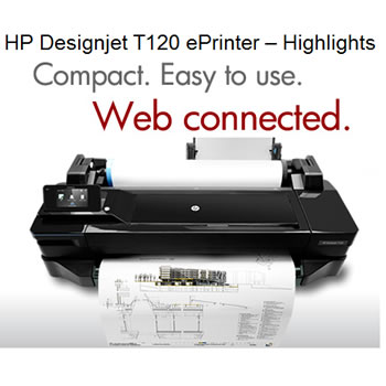 Impresoras a gran escala (aquitectura-planos) con WiFi #HP ePrinter 1
