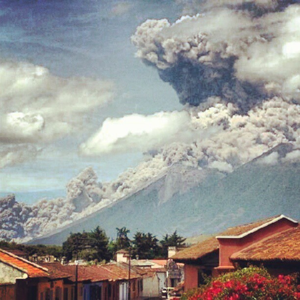 La erupción del Volcán de Fuego en Guatemala vista por usuarios de Instagram #Fotografia 13