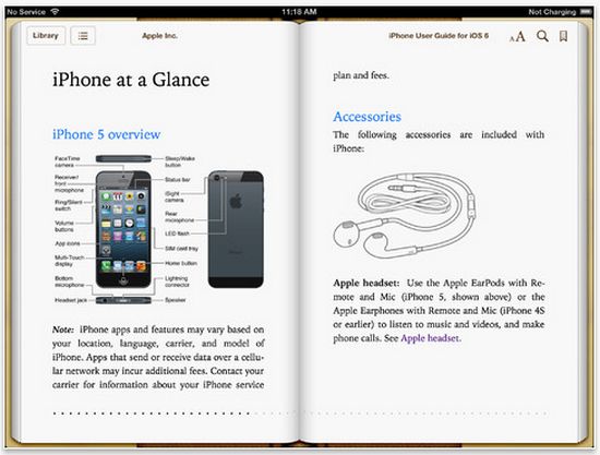 Apple lanza guía de usuario gratuita de iPhone para iOS 6 1