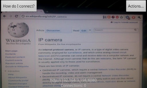 IPWebcam, usa tu terminal #Android como una cámara IP 2