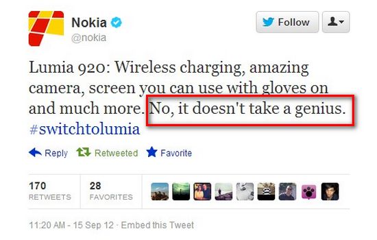 Nokia y Samsung utilizan el mismo slogan contra el iPhone 5 ¿coincidencia? :-) 2