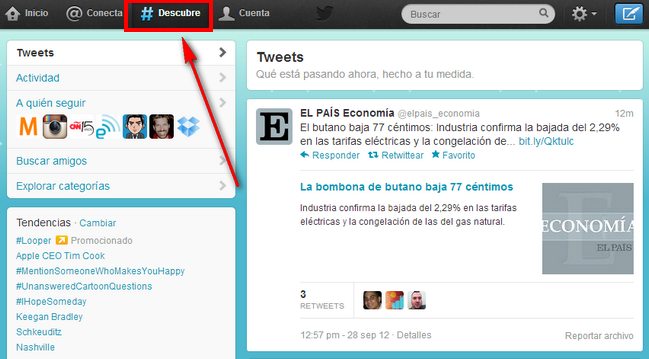 Twitter mejora la función #Descubre agregando más tweets e imágenes relevantes 1