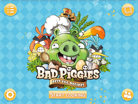 Rovio anuncia un libro de recetas de comidas de los Bad Piggies para iPad 1