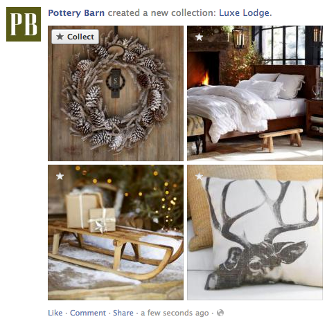 Facebook prueba nueva característica llamada Colecciones para mostrar productos estilo Pinterest 2