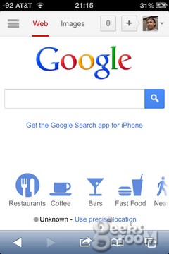 Google actualiza la interfaz de su buscador para navegadores móviles 1