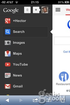 Google actualiza la interfaz de su buscador para navegadores móviles 2