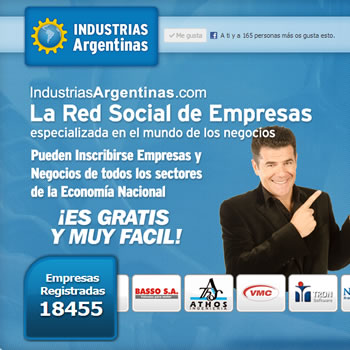 IndustriasArgentinas.com , la red social de las Empresas / ARG 1