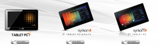 Synkom: Tablets hechas en Argentina por Ken Brown 1