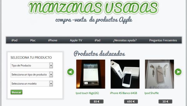 ManzanasUsadas, plataforma de compra venta de productos usados de Apple 1