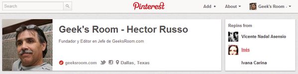 Pinterest comenzó a ofrecer la verificación de sitios web y blogs para las páginas del perfil de usuarios 3