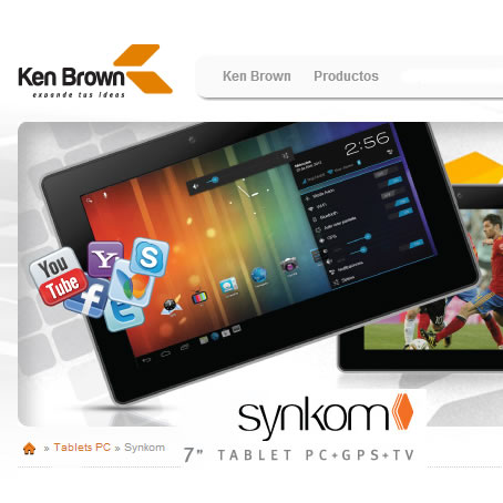Synkom: Tablets hechas en Argentina por Ken Brown 2