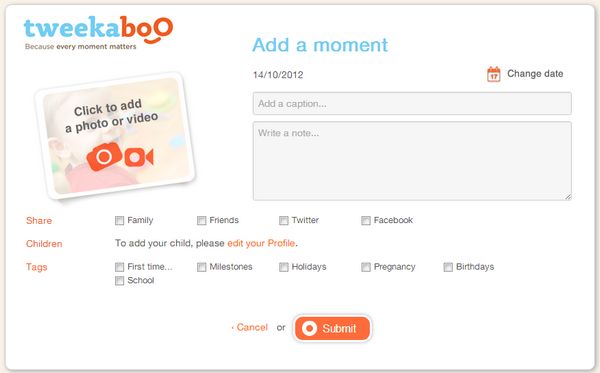 Tweekaboo, red social privada para familias para guardar la historia de sus integrantes 1