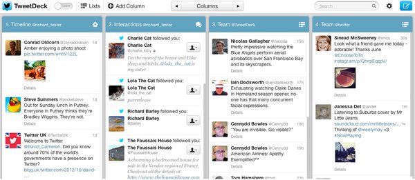 Tweetdeck actualiza su interfaz gráfica y agrega algunas nuevas características 1