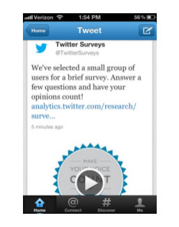Twitter Survey , una alianza con Nielsen para medir impacto de Twitter 1