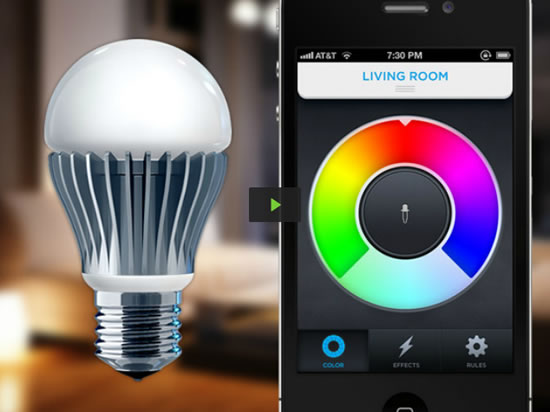 LIFX: La bombita de luz reinventada, manejada a través de un smartphone
