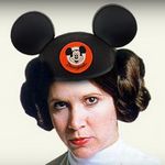 Princesa Leia está aprendiendo a ser una más de las princesas de Disney #Video #Humor