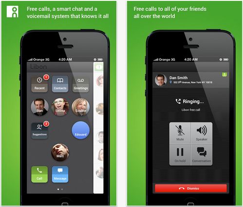 Libon, app de iOS tipo Skype para llamadas y mensajes de texto gratis 1