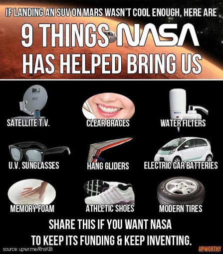 9 cosas de las que actualmente disfrutamos y que la NASA ayudó a inventar 1
