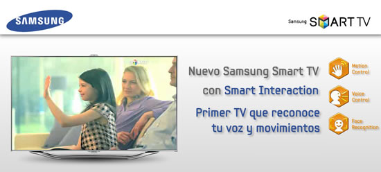Samsung Slim LED TV, con interacción intuitiva por voz y movimiento/ Concurso ARG 2