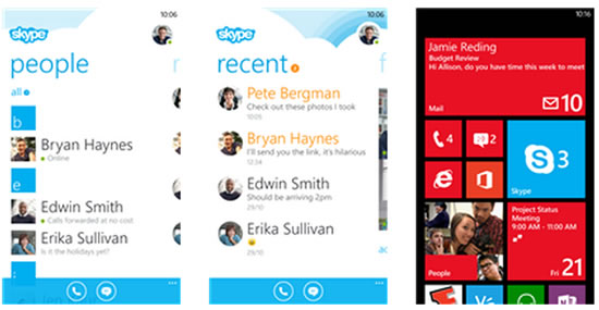 Ya puedes descargar Skype para Windows Phone 8 1