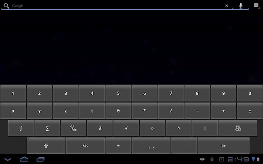 Instala un teclado matemático en tu Android 4