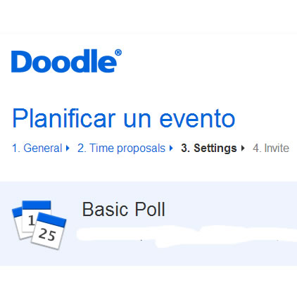 Doodle.com: Servicio que te ayuda a Planificar un evento