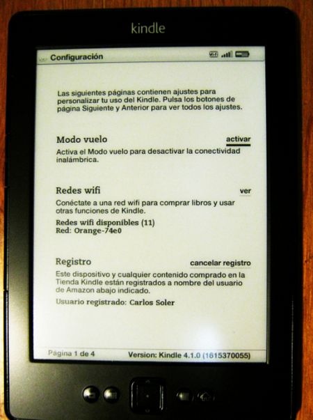 GeeksRoom Labs: Lector de eBooks Amazon Kindle 3