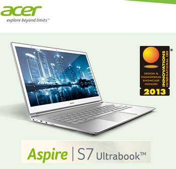 #CES2013 Acer Aspire S7 Ultrabook
