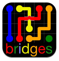 Flow Free: Bidges  juego o puzzle para entretenerse con tu teléfono inteligente