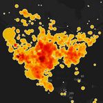 Mapa muestra los lugares en que cayeron meteoritos desde el 2.300 AC hasta hoy