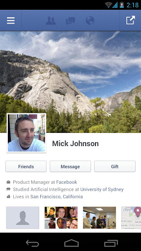 facebook-android-profile