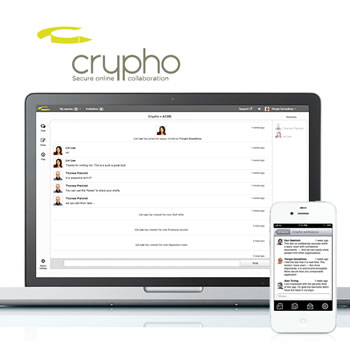 Crypho: Envío de archivos y Comunicaciones encriptadas para tu empresa