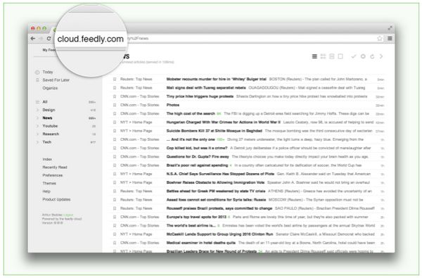 feedly-cloud-reader
