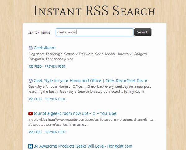 instant-rss-search