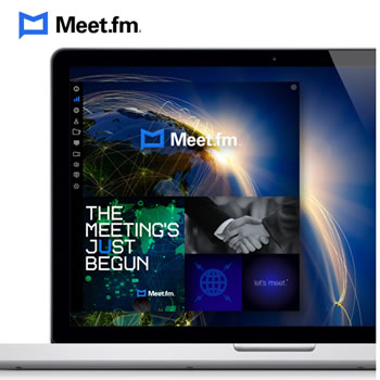 Meet.fm : Crea salas de encuentro virtuales para tu negocio, amigos o familia