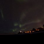 Maravillosa presentación de una Aurora Boreal en una filmación panorámica