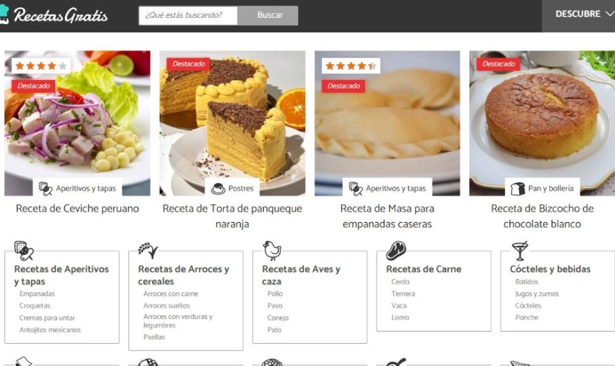 RecetasGratis.net ya tiene su aplicación Android para acceder a más de 30.000 recetas de cocina en español